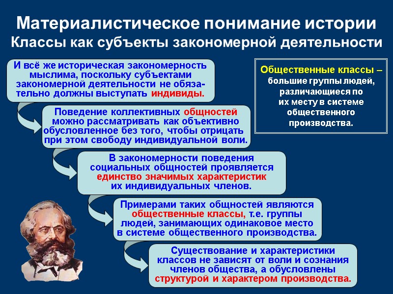 Поведение коллективных общностей можно рассматривать как объективно обусловленное без того, чтобы отрицать  при